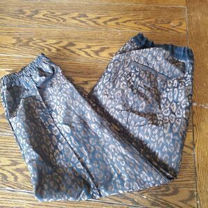 Emiliano Rinaldi leopard jogger pants